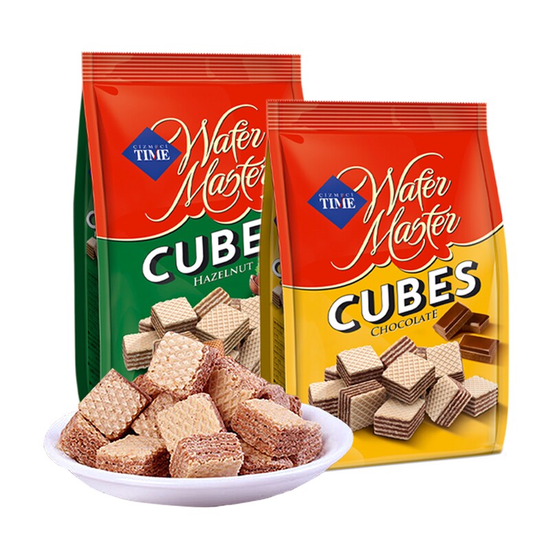 进口清真派迷华夫饼干榛子巧克力夹心威化小零食100g休闲小吃烘焙|ruв категории закуски/орехи/специальность, печенье/расширение, печенье (новый), вафли - от Buy2taobao.com для оказания профессиональной услуги покупки агента Taobao