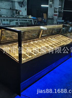 芈佳锶 30盘 110V 冰激凌展示柜 gelato displays 硬冰淇淋展示柜