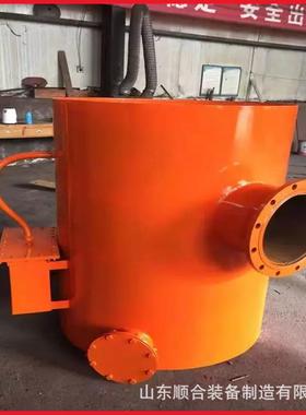 FBQ-7瓦斯管路防爆器矿用阻火泄爆器DN500煤矿水封泄爆器