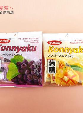 Yogee黑加仑味芒果味果冻98g