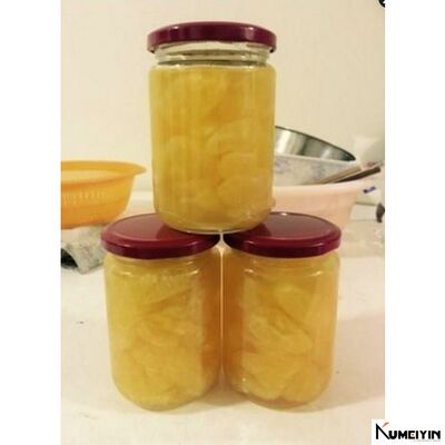 -Circular glass jar pickles bottles jam jars of honey bottle