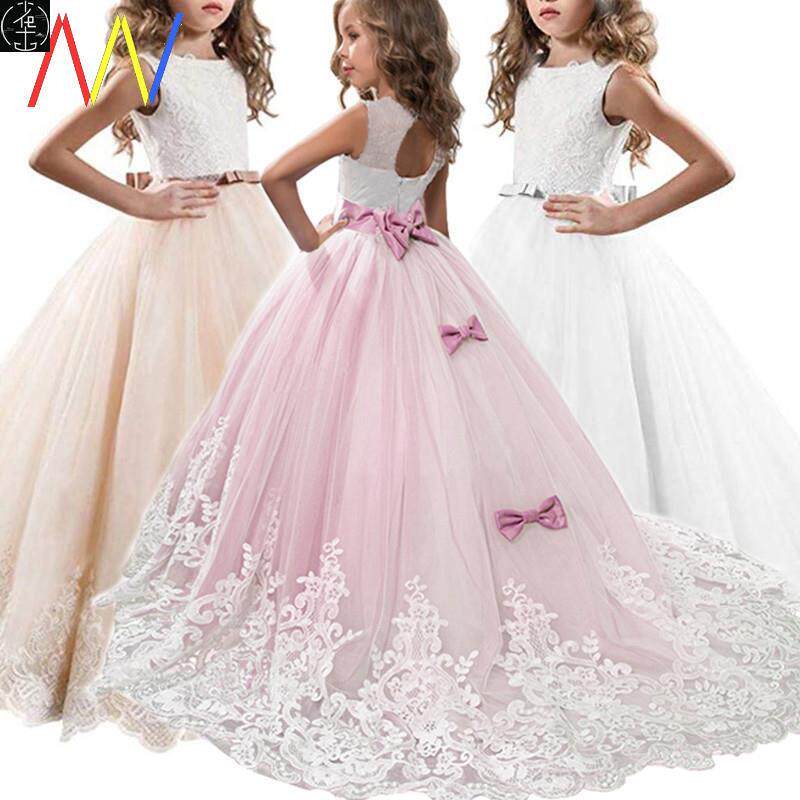 clothes girls Wedding Dress Kids Girl Party Dresses Children