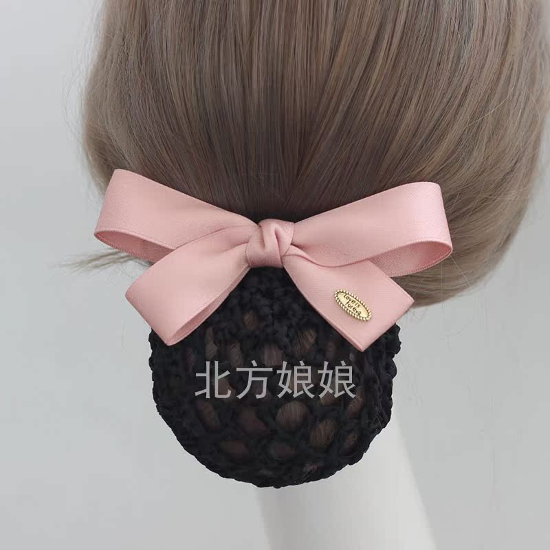 职业头花网兜发夹可开发票