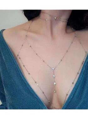 体链胸链耳链铃铛乳环链条乳钉pa环情侣饰品防钛钢欧美男女