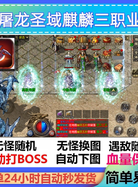 屠龙圣域麒麟三职业辅助脚本定计时全自动传奇挂机软件盒子云手机