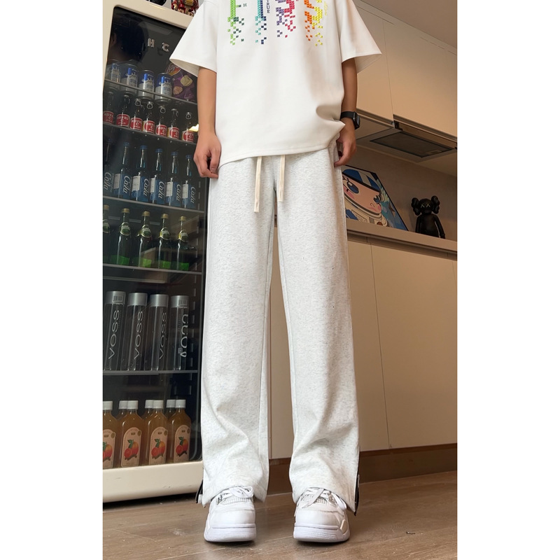 美式复古西裤垂坠感春秋款百搭冰丝西裤潮牌宽松休闲裤DY317-P55，男装牛仔裤，星座212-2(原313A-1)