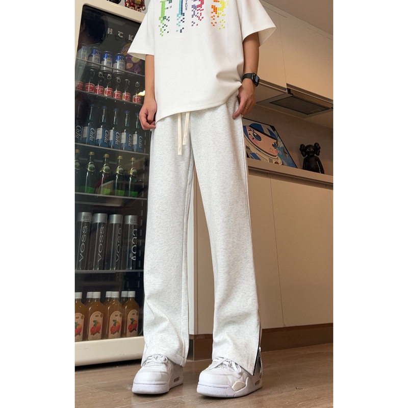 美式复古西裤垂坠感春秋款百搭冰丝西裤潮牌宽松休闲裤DY317-P55,男装牛仔裤,星座808A-1