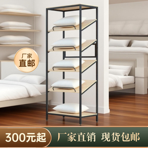抱枕金色样品展示柜家纺