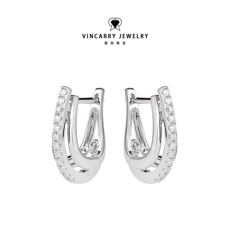 VINCARRY新品18K金双层钻头