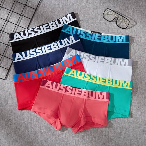 aussiebum男士平角内裤低腰字母