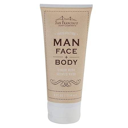 San Francisco Soap Company Man Face and Body Wash (Ginger