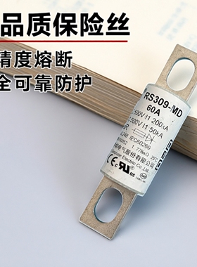 西安中熔RS309-MD 100A200A300A400A500A600A 500VDC熔断器保险丝