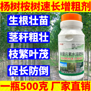 杨树桉树速长增粗剂快速生根壮苗强效茎秆粗壮防倒专用叶面肥正品