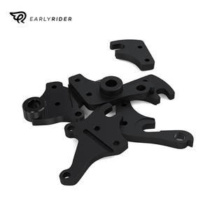 EARLYRIDER自行车配件驱动侧后叉钩爪铝合金后吊勾