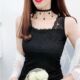 蕾丝花边性感莫代尔吊带背心女外穿打底上衣修身 背心 弹力百搭无袖