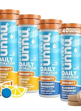 Nuun Hydration Immunity Electrolyte Tablets With 200mg Vi