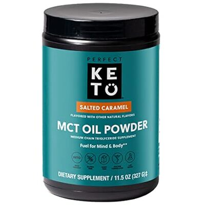 Perfect Keto MCT Oil Powder， Medium Chain Triglycerides，