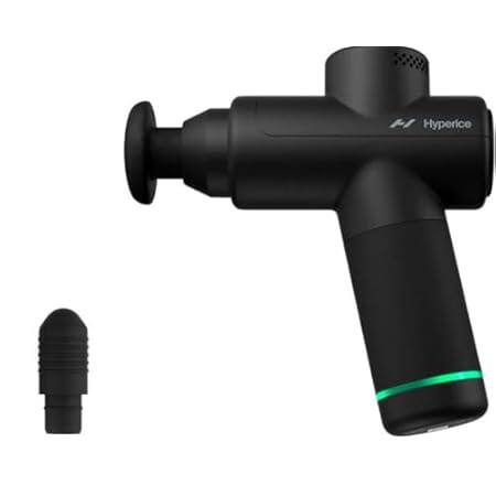 Hyperice Hypervolt Go 2 in Black - Featuring Quiet Glide
