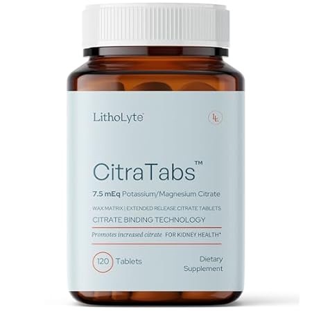 CitraTabs? | 7.5 mEq | Extended-Release Citrate Tablets |