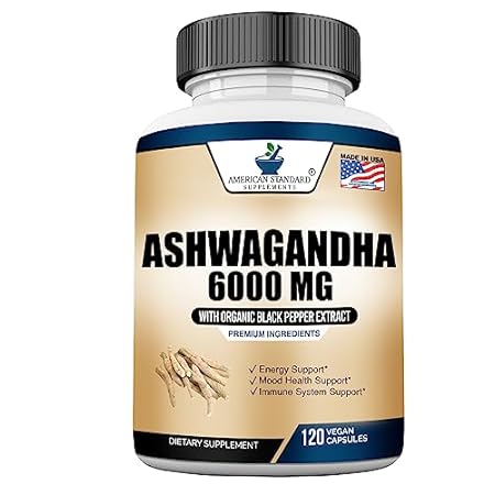 Ashwagandha 6000mg， Ashwagandha Root， Ashwagandha Capsule