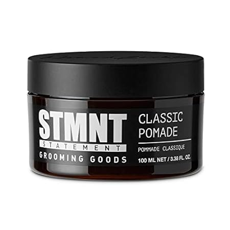 STMNT Grooming Goods Classic Pomade， 3.38 oz| Natural Sh