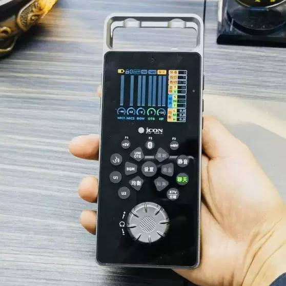 ICON艾肯手机声卡GO LIVE PRO手机直播调音录音K唱歌