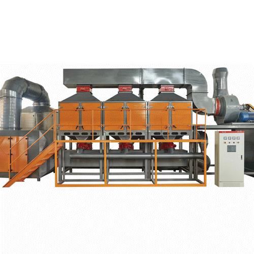 工业催化燃烧一体机活性炭吸附废气处理设备喷漆房有机废气治理