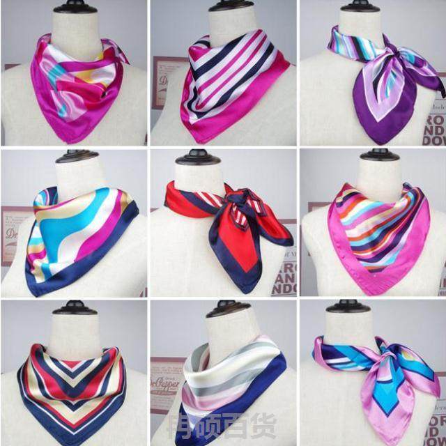 丝巾脖子上的围巾小方巾女职业礼仪文艺正装工作空姐百搭商务装饰|ruв категории Аксессуары, шарф/шарф/шаль - от Buy2taobao.com для оказания профессиональной услуги покупки агента Taobao