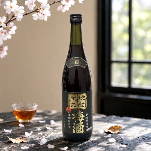 日本进口 烧酒屋之梅酒720ml 14%vol【限用日期2027.7.5】