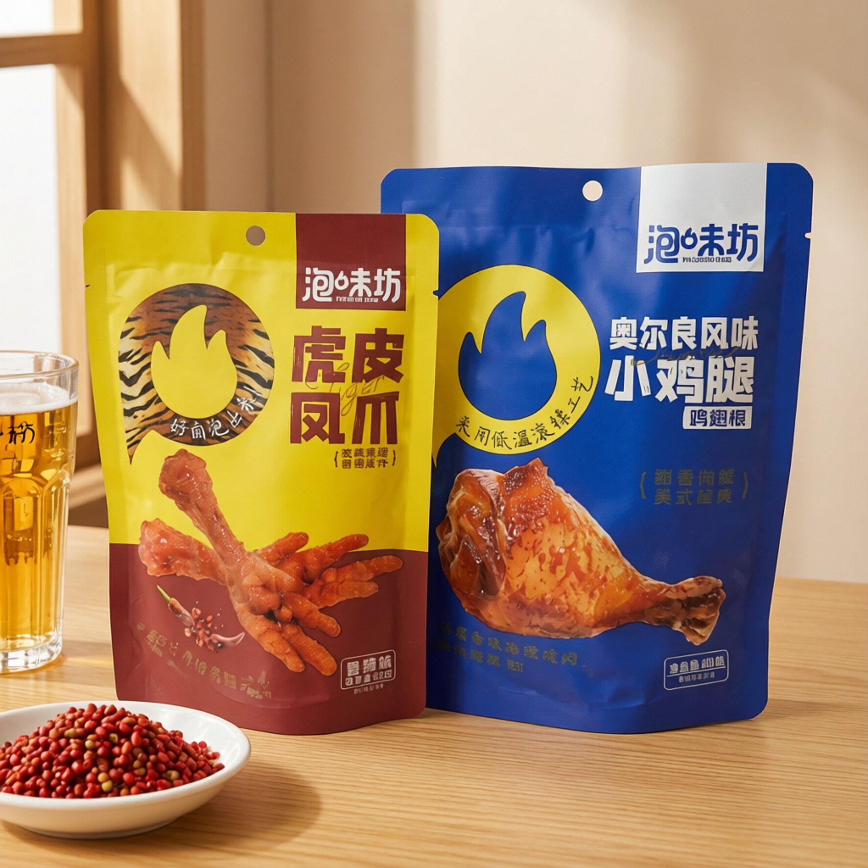 临期特价 香辣味虎皮凤爪 奥尔良风味小鸡腿【限用2027.1.29】