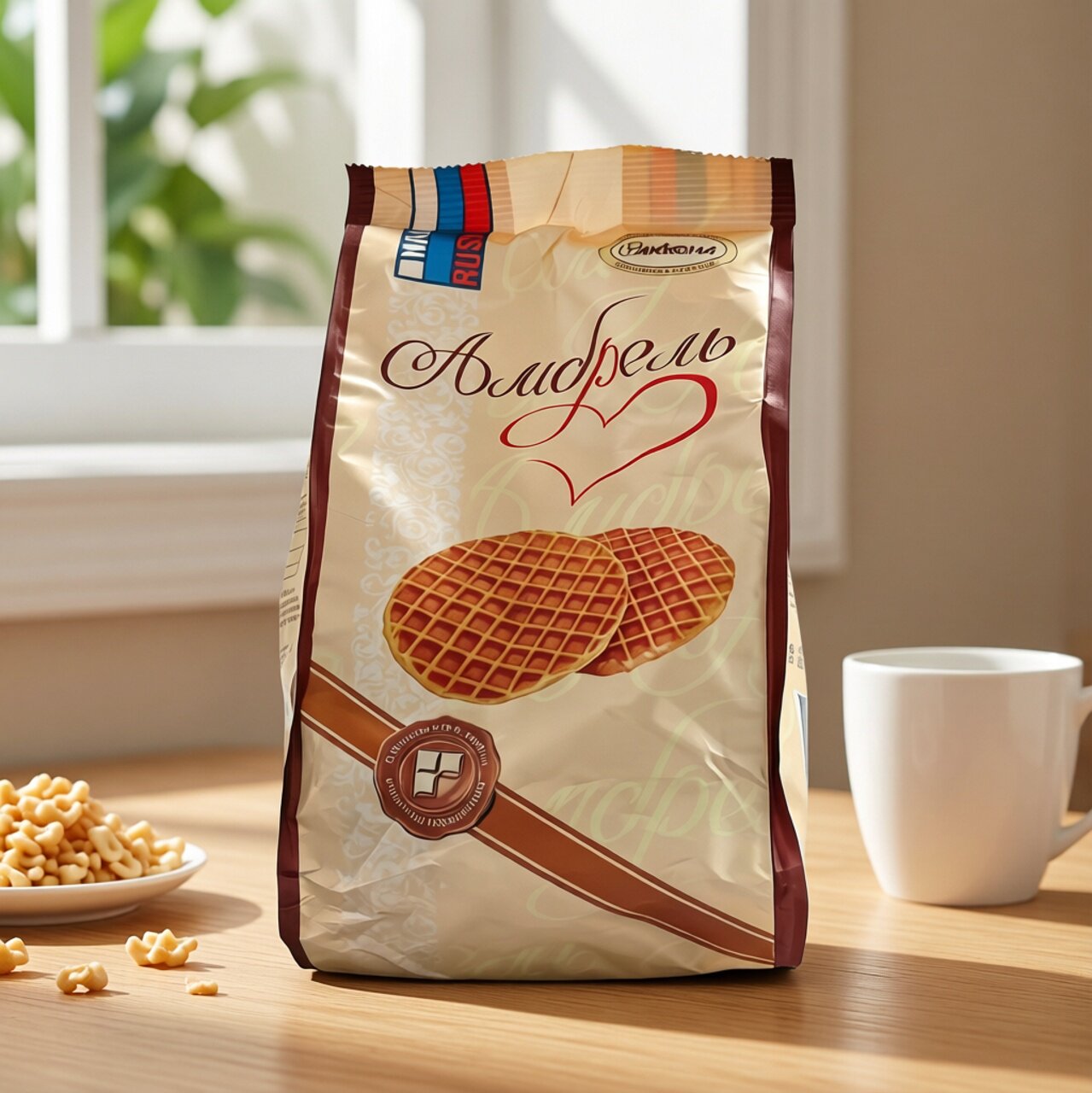 俄罗斯进口阿孔特牌安布列利瓦夫饼干408g【限用日期2026.6.23】