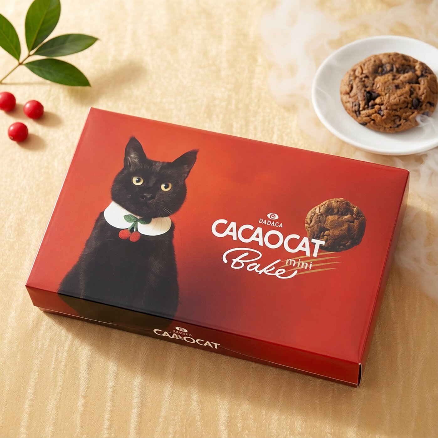 【限用日期2026.7.1】日本进口 CACAOCAT 巧克力味曲奇饼干礼盒
