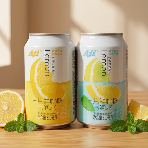 临期特价 薄荷味 柠檬味一片鲜柠檬气泡水【限用日期2026.6.22】
