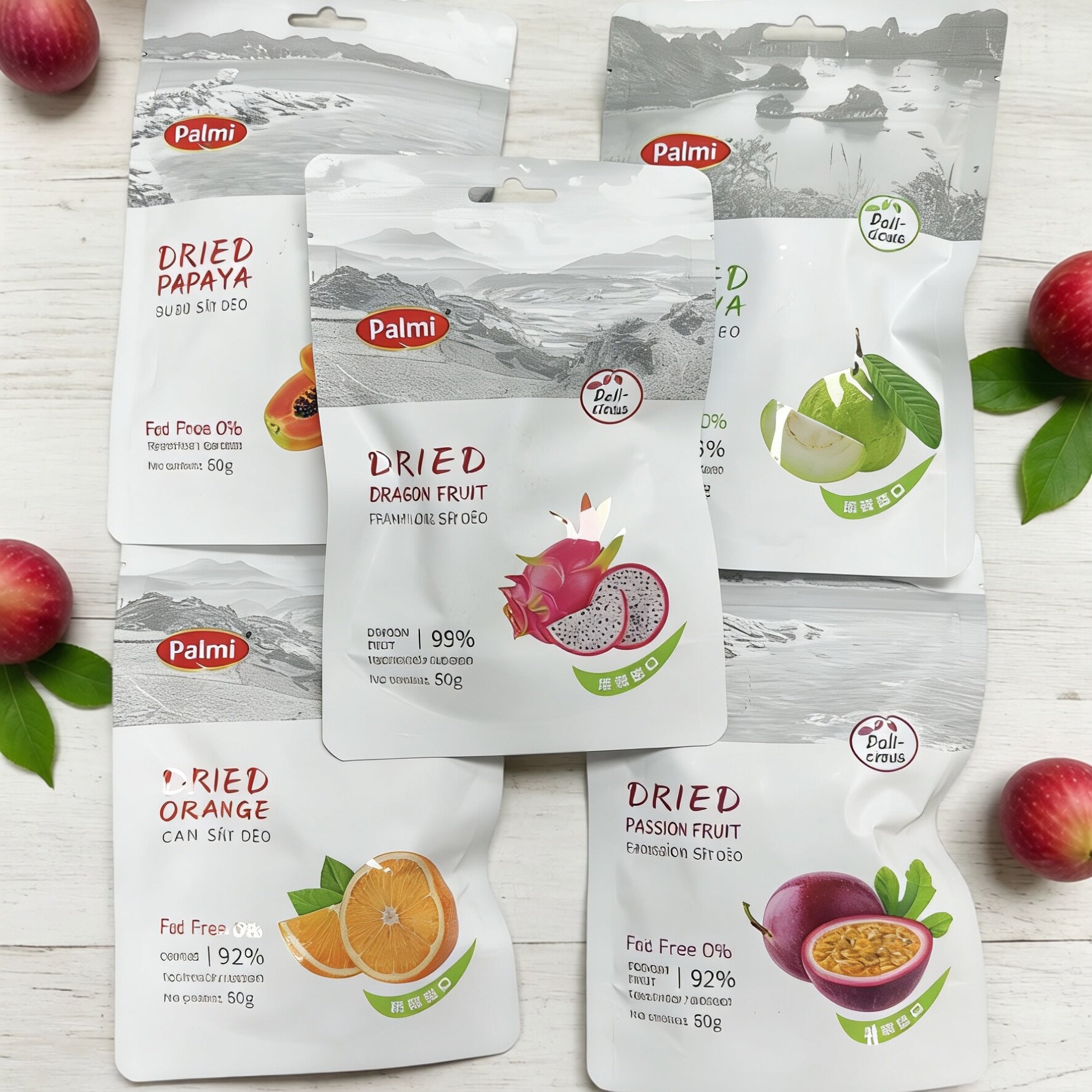 【限用日期2027.3.7】越南进口 派迷 百香果 火龙果 水果干系列