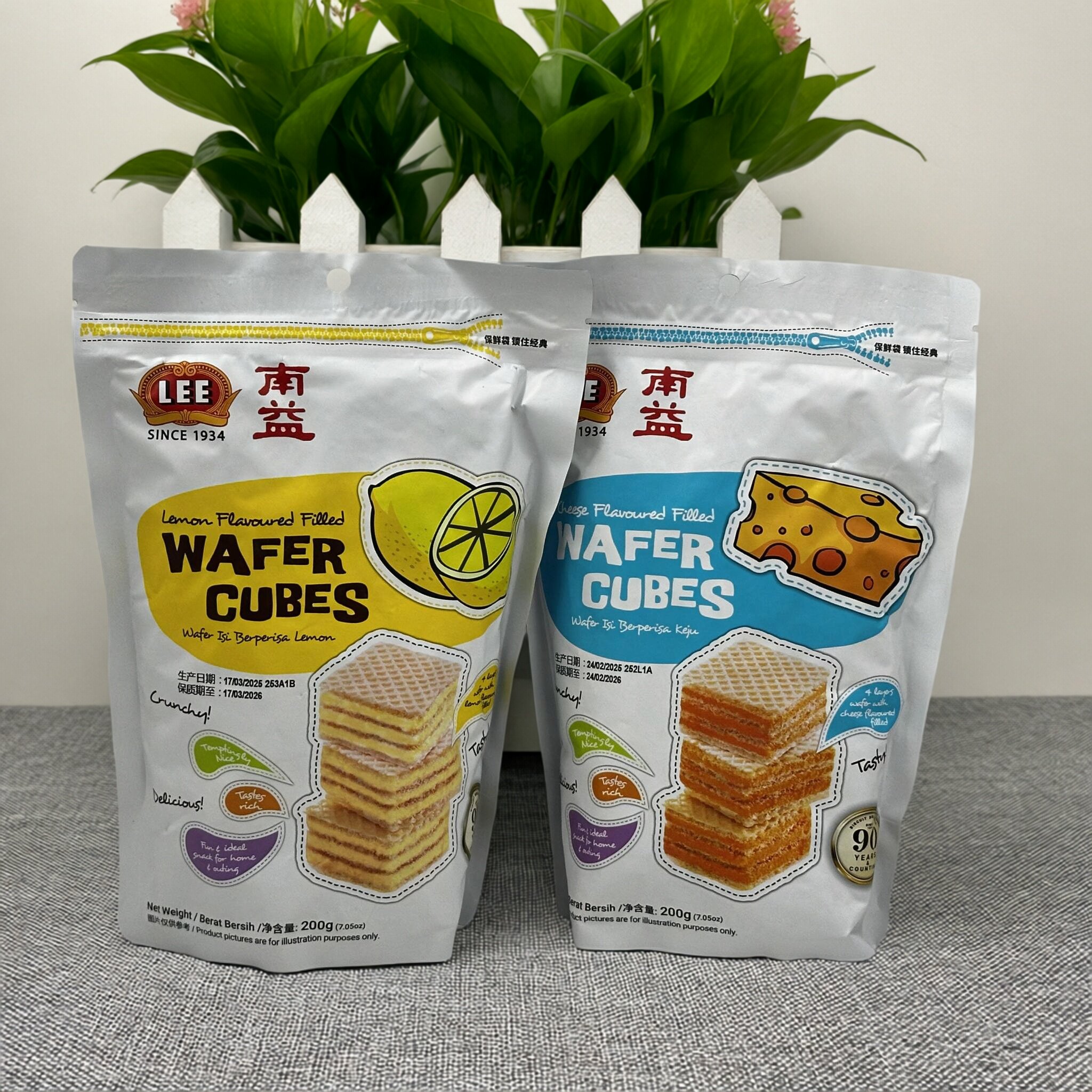 【限用日期2026.2.24】马来西亚进口 奶酪味 柠檬味夹心味饼干