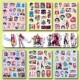 100贴k pop猎魔女团异形贴纸儿童diy手工装 饰贴画卡通趣味手账贴