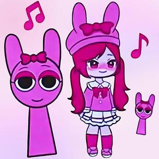 节奏盒子西蒙奥伦温达小粉换脸贴纸换装贴diy儿童手工创意益智贴