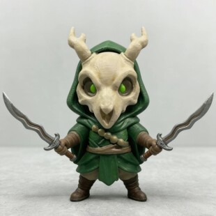 静默猎手vs八体玩具模型杀戮尖塔2黄金机器人战士带武器人型手办