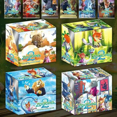 Zootopia2疯狂动物城2稀有盒装卡牌儿童对战收藏卡片盲袋卡包礼物