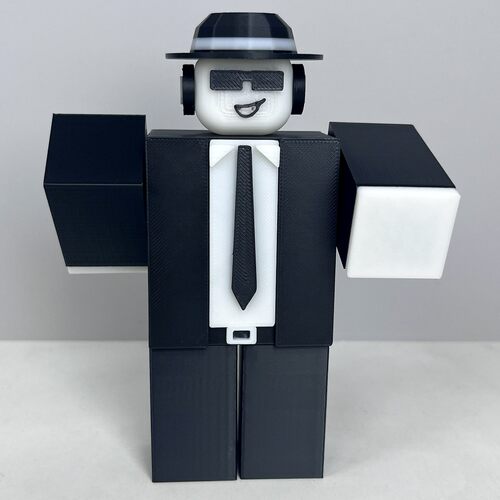 新品跨境Roblox game Forsaken被遗弃游戏周边手办可动3D打印公仔