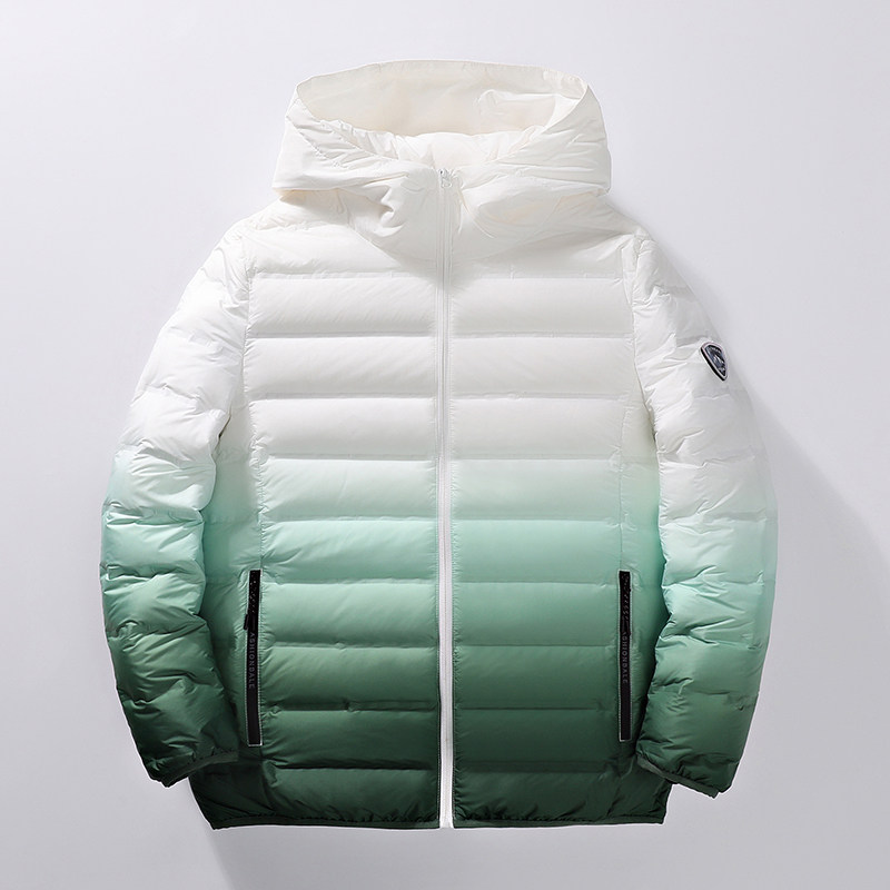 男士秋冬轻薄连帽薄款羽绒服外套9786P145,男装羽绒服,星座1615-1