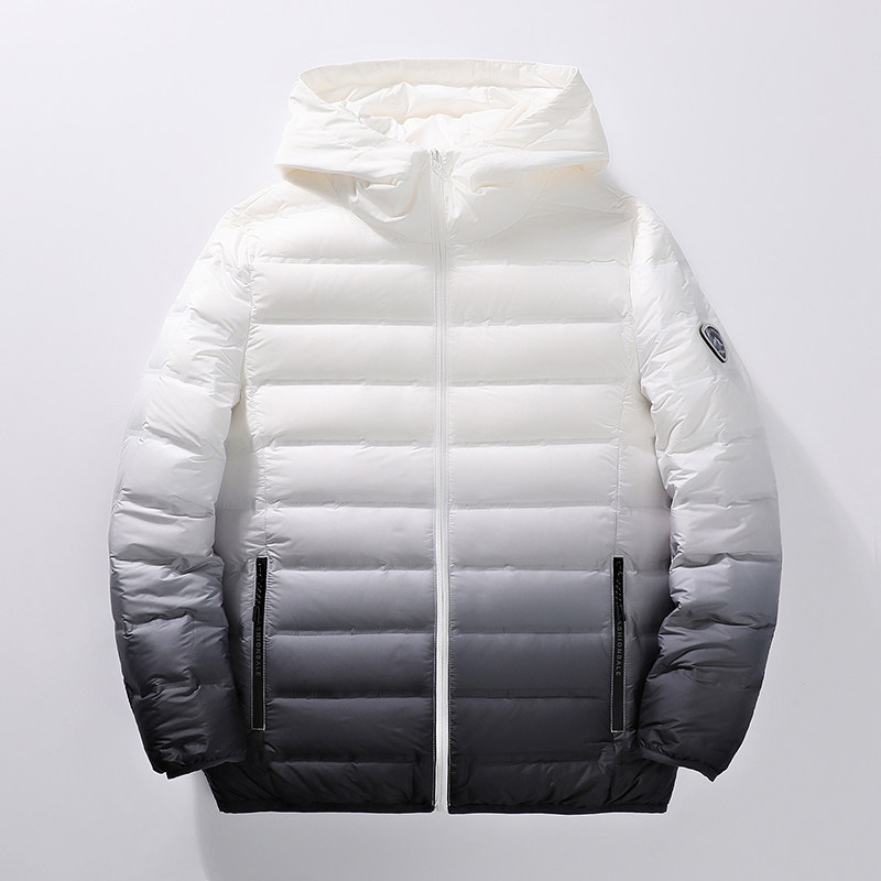 男士秋冬轻薄连帽薄款羽绒服外套9786P145,男装羽绒服,星座1615-1