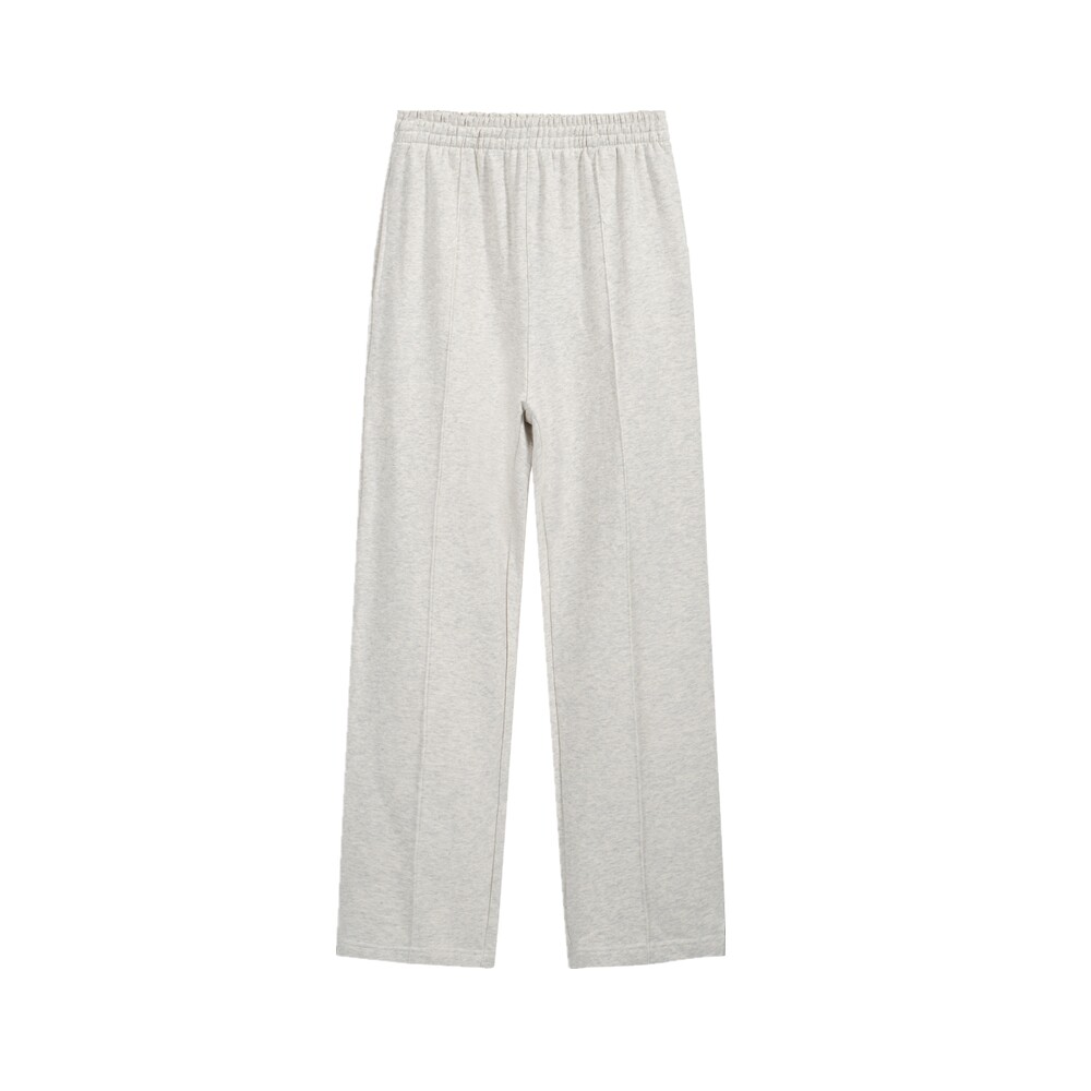 thumbnail for Represent embroidered logo straight drawstring high street sports loose casual trousers versatile solid color sweatpants