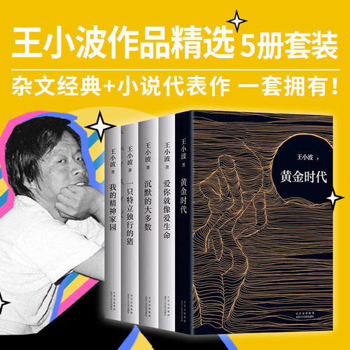 王小波经典作品套装5册