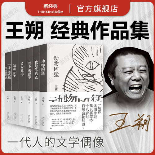 王朔经典作品集6册 新版套装 动物凶猛 致女儿书 知道分子 我是你爸爸 看上去很美 一半是火焰一半是海水