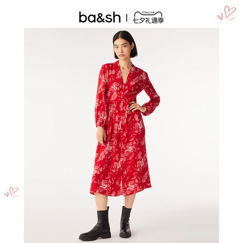 ba&sh新款法式连衣裙女