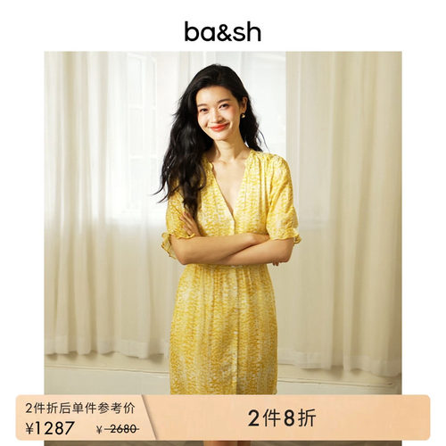 ba&sh法式连衣裙1E24CATC