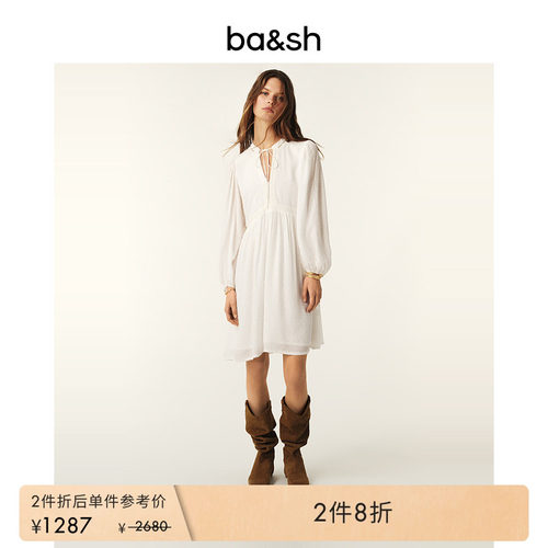 ba&sh法式连衣裙1E25PETU