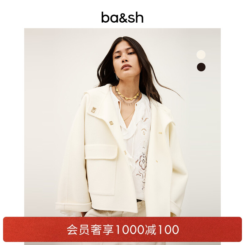 【臻奢系列】bash2025新款大衣外套1H25KOVE