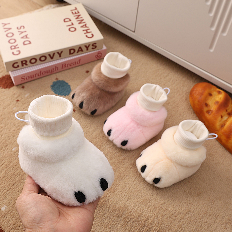 婴儿鞋软底袜加绒保暖不掉